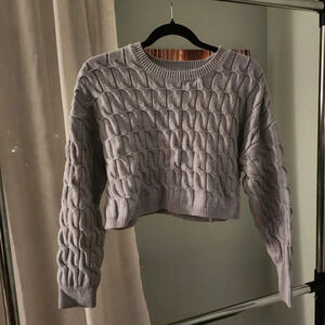 Fashionnova Two-piece Cable knit Sweater set